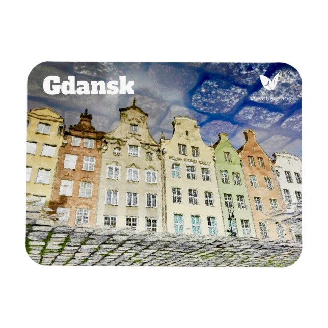 Gdansk, Poland - magnet by Velvet Escape (Horizontal)