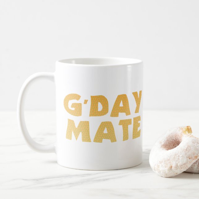 G'Day Mate Mug (With Donut)