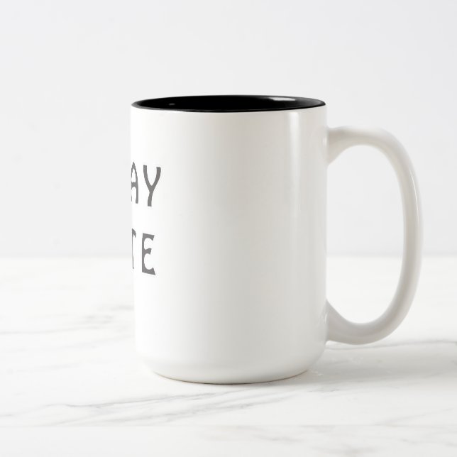 G'DAY MATE Two-Tone COFFEE MUG (Right)