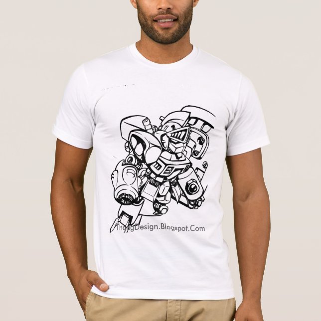 GDM Robot T-Shirt (Front)