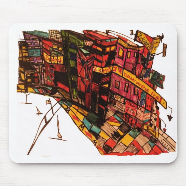 gdp fear ink mouse pad (Front)