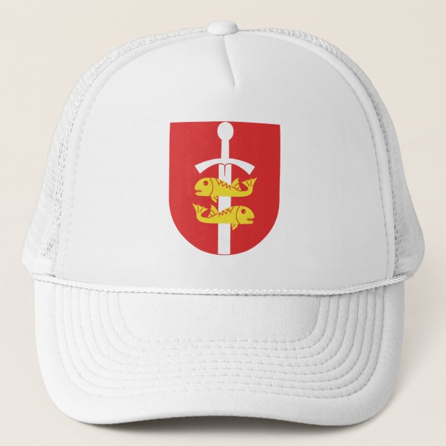 Gdynia coat of arms, Poland Trucker Hat (Front)