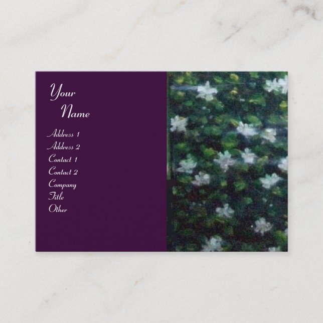 GEA ,MYRTLE AND WATER BUSINESS CARD (Front)