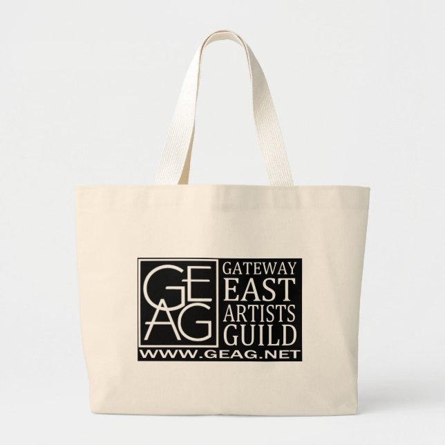 GEAG logo jumbo tote (Front)
