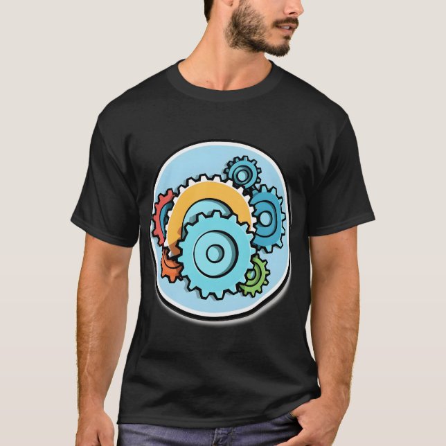 Gear Design T-Shirt (Front)