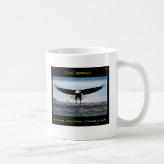 Gear Down. Flaps Down. Cleared to Land Bald Eagle Coffee Mug