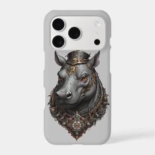 "Gear-Driven Giant: The Steampunk Hippo"