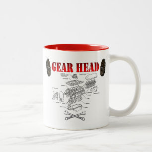 GEAR HEAD Two-Tone COFFEE MUG