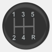 Gear Shift stickers