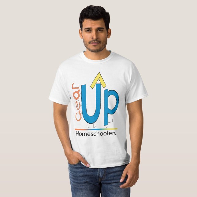 Gear Up Logo T-Shirt (Mens) (Front Full)