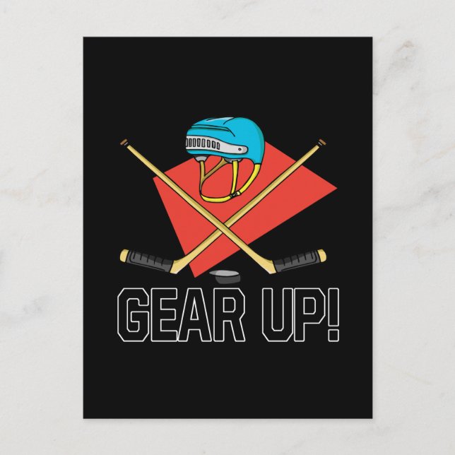 Gear Up Postcard (Front)