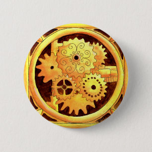 Gearbox1 6 Cm Round Badge