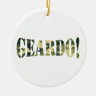GEARDO! CAMO / CAMOUFLAGE CERAMIC ORNAMENT