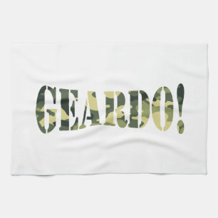 GEARDO! CAMO / CAMOUFLAGE TEA TOWEL