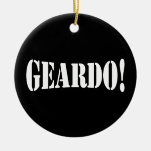 GEARDO! CERAMIC ORNAMENT