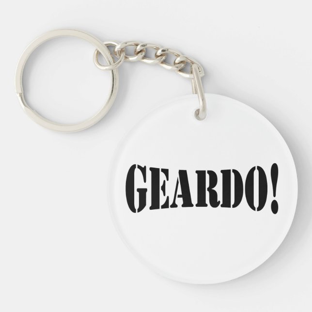 GEARDO! KEY RING (Front)