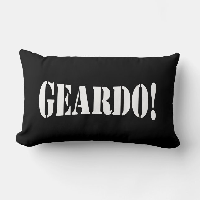 GEARDO! LUMBAR CUSHION (Front)