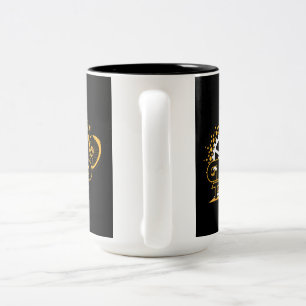 Geared To Go Mount Bike Cycling Two-Tone Coffee Mug