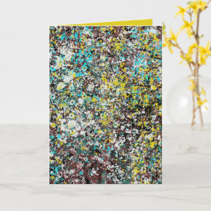 Geared Toward Abstract Art Design Lover Card