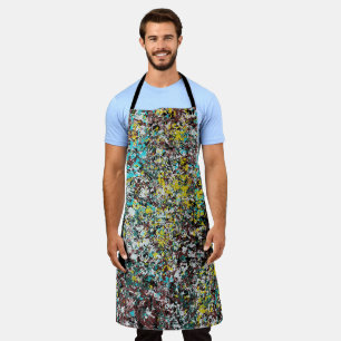 Geared Towards Abstract Art Design Lover Apron