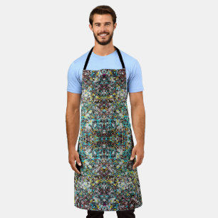 Geared Towards Abstract Art Design Lover  Apron