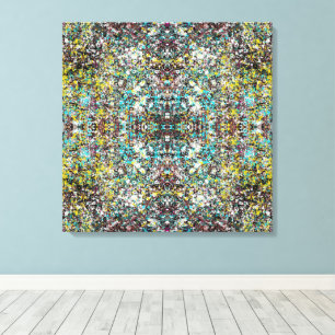 Geared Towards Abstract Art Design Lover Canvas Print