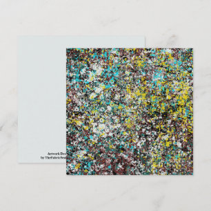 Geared Towards Abstract Art Design Lover Card