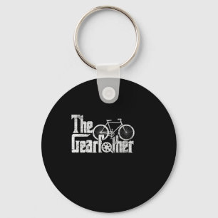 Gearfather Cycling Fathers Day Parody Gamer Dad Pa Key Ring