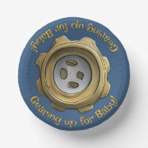 Gearing Up for Baby! Robot Gear Blue