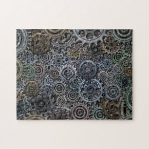 Gears and Cogs Jigsaw Puzzle