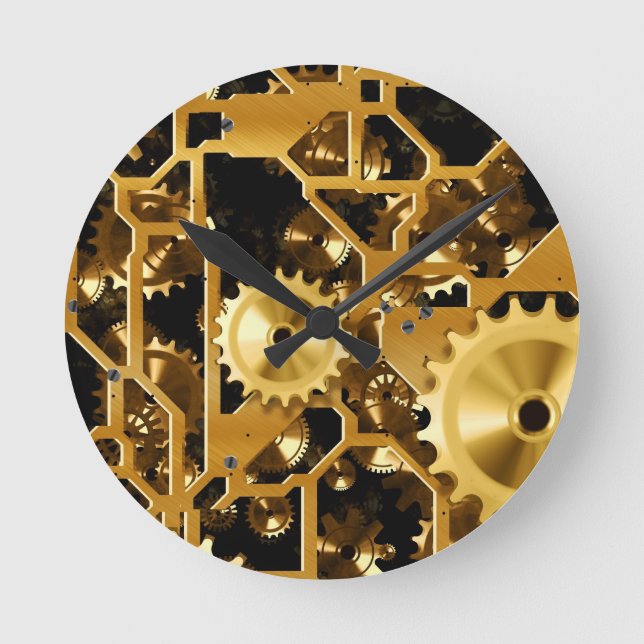 Gears Clock Office Design Digital Art Destiny (Front)