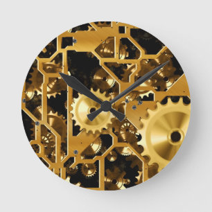 Gears Clock Office Design Digital Art Destiny