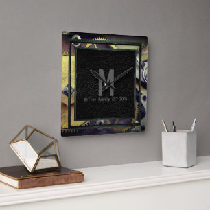 Gears Design Industrial Steampunk Wall Clock