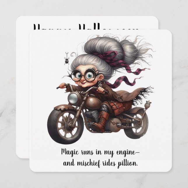 Gears, Ghouls & Granny Glam (Front/Back)