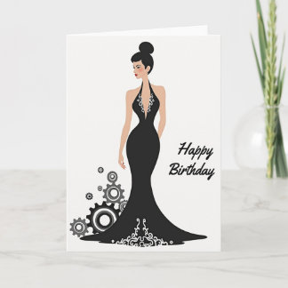 Gears Industrial Birthday Card