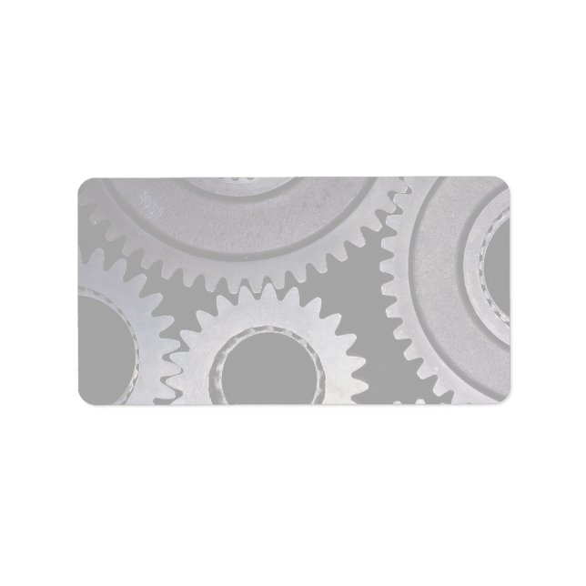 Gears Label (Front)