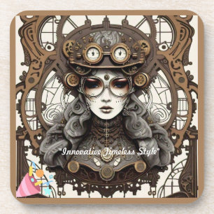 "Gears of Glamour" Coaster