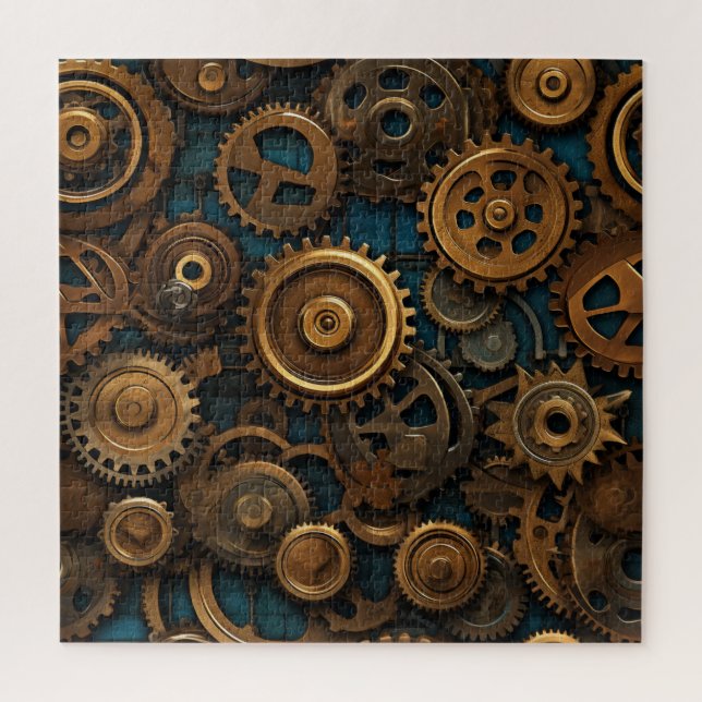 Gears Pattern Puzzle (Vertical)