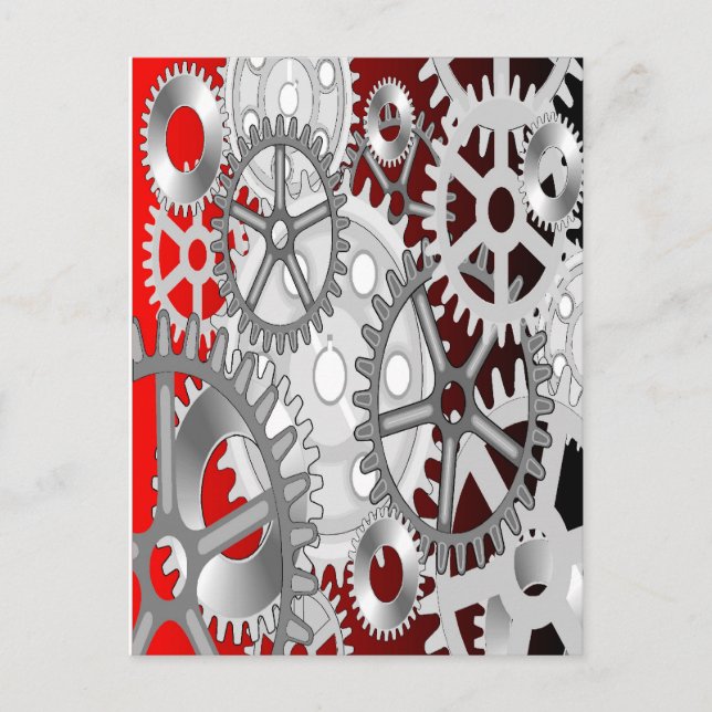 Gears Postcard (Front)