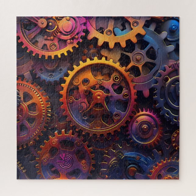 Gears Puzzle (Vertical)