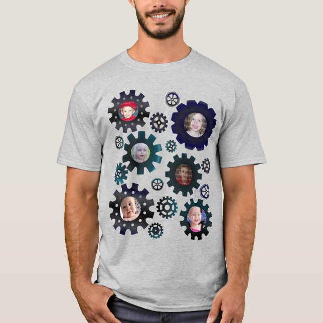 Gears & Sprockets 6 Photoframe T-shirt (Front)