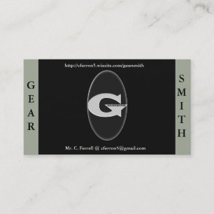 Gearsmith Business Cards