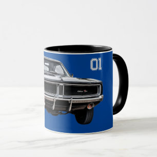 Gearsome shower curtain mug