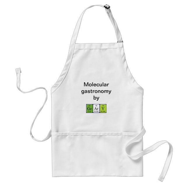 Geary periodic table name apron (Front)
