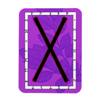 Gebo Viking Rune Magnet - Unity!