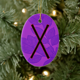Gebo Viking Rune Ornament - Unity!