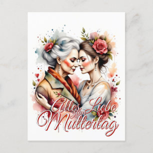 Geborgenheit & Liebe – Zum Muttertag alles Liebe! Holiday Postcard