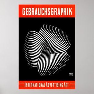 Gebrauchsgraphik 1964 Magazine POSTER PRINT A5-A1