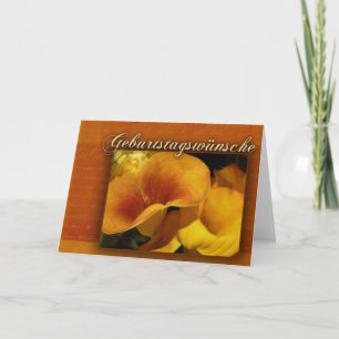 geburtstagswnsche - German Happy Birthday Card