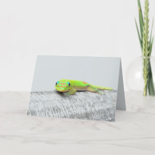 Gecko all occasion greeting card